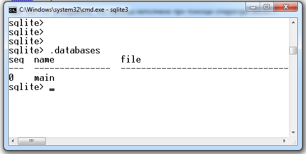 Команда .database показывает, какие базы данных доступны для управления SQLite3