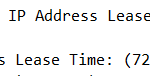 9.4.1 Option 51. Сервер сообщает клиенту время аренды IP-адреса в сообщение DHCPOFFER